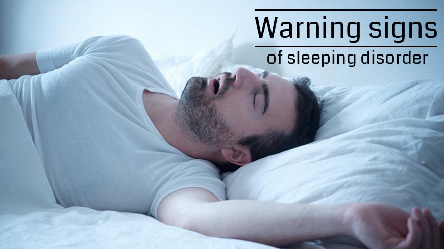 Sleeping disorder warning signs