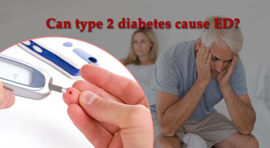 Can type 2 diabetes cause ED